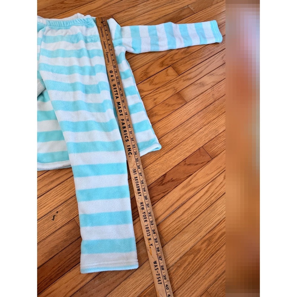 Y2K Paul Frank Julius & Friends Pajama Set Stripe Fleece - Picture 4 of 4